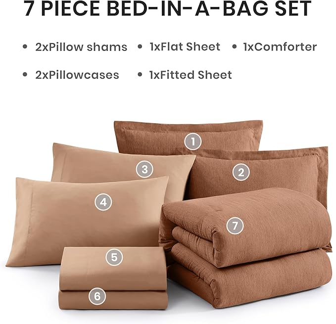 Monbix Queen Comforter Set - Image 7