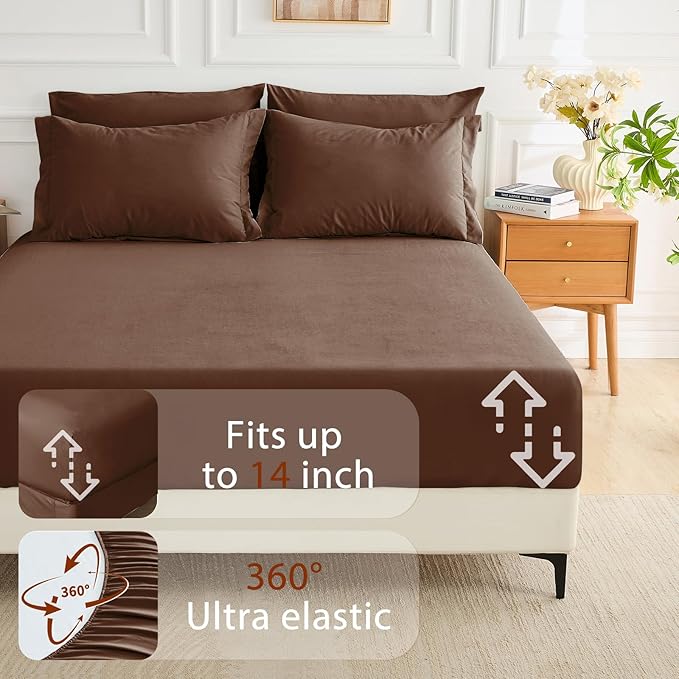 MUXHOMO 5 Pieces Twin Comforter Set, Soft Bed in a Bag Twin Size, All Season - Image 6