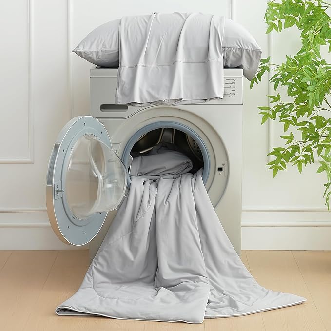 Cozy Bliss Cooling Comforter Twin Size, Cooling Blankets - Image 9