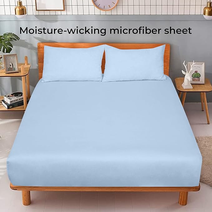 Royale Linens Fitted Sheet King - Image 2