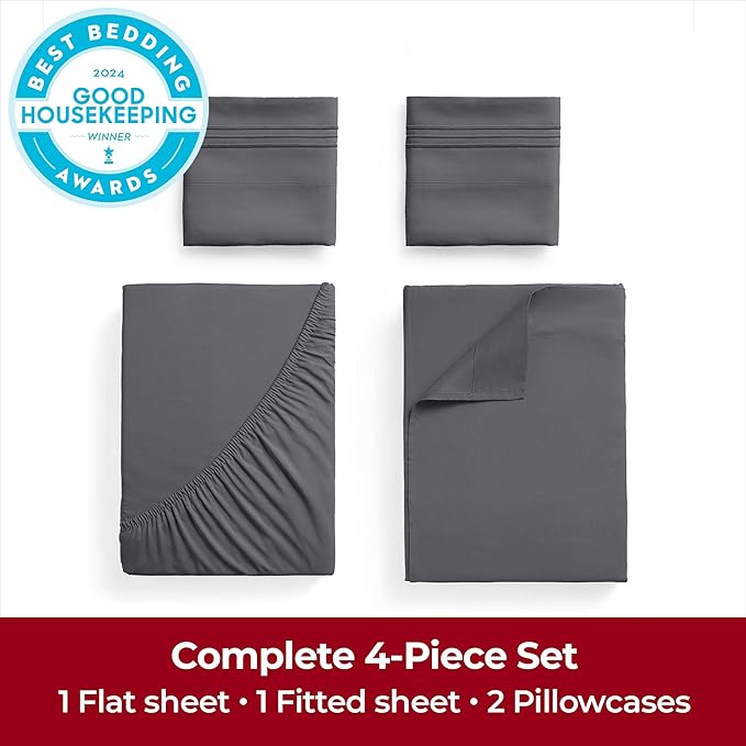 Mellanni Extra Deep Full Sheets - Image 4