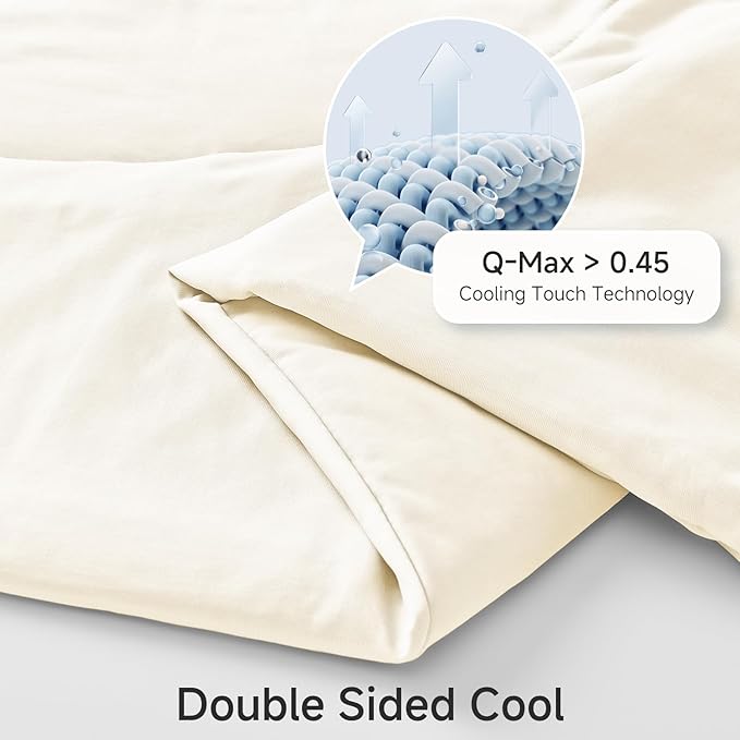 HOMFINE Cooling Comforter for Hot Sleepers - Image 3