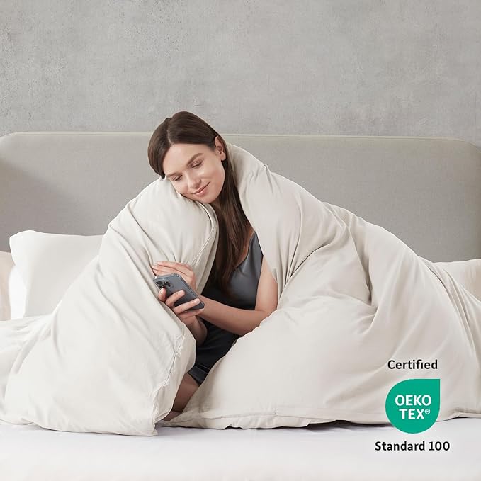 Nestl Off White Duvet Cover Full Size - Image 3