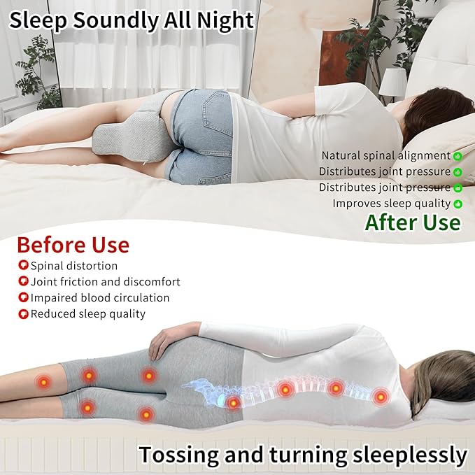 Pregnancy Knee Pillow for Side Sleepers - Image 5