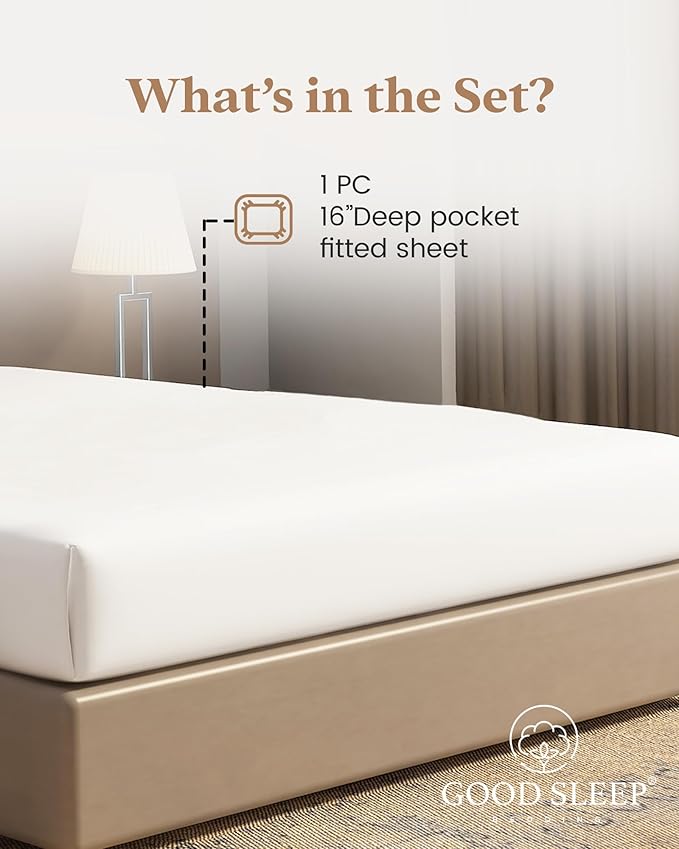 Good Sleep Bedding Twin XL Fitted Sheet - Image 2
