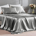 FreshCulture Satin Sheets Twin Size Bed Set by FreshCulture