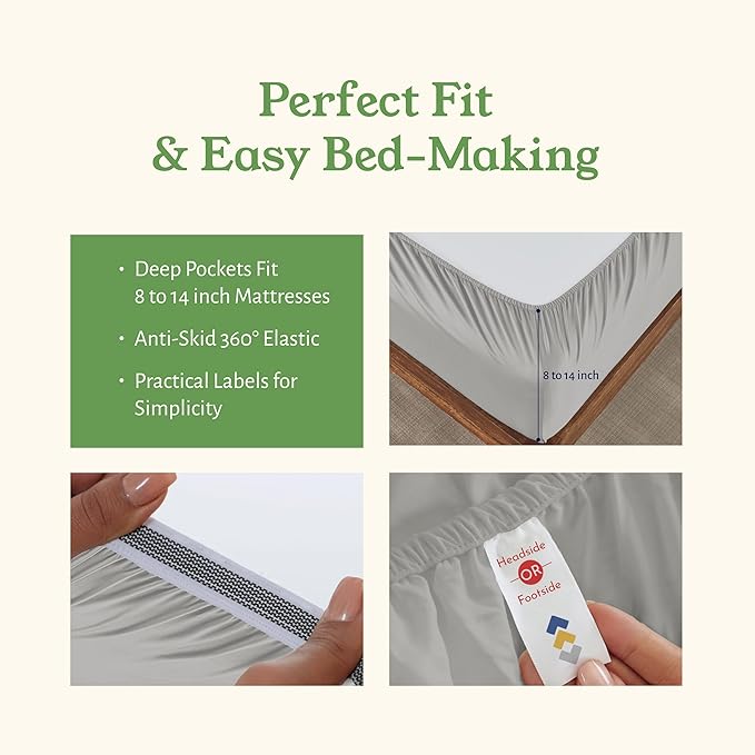 California Design Den Twin Sheet Set - Image 5