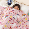 Sivio Weighted Blanket 5lbs, Unicorn Cooling Weighted Lap Blanket, Breathable by Sivio