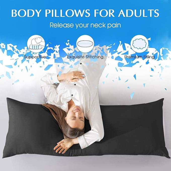 SHOUREN Cotton Body Pillow Insert - Image 4