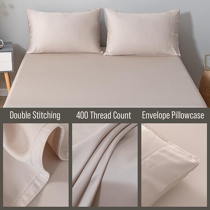 Bella Coterie | Luxury Bamboo Viscose Standard Size Pillowcase Set | 100% - Image 3