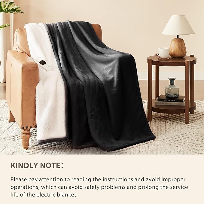 Homemate Electric Heated Blanket King Size - Image 6