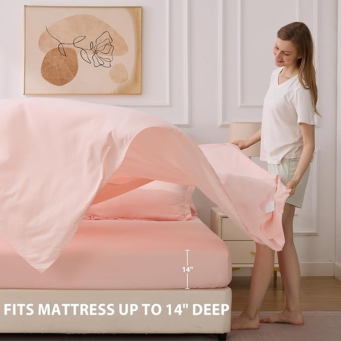 Twin Comforter Set Pink - Image 6