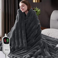 Heated Throw Blanket, Faux Fur Cozy Heating Blanket by Unknown