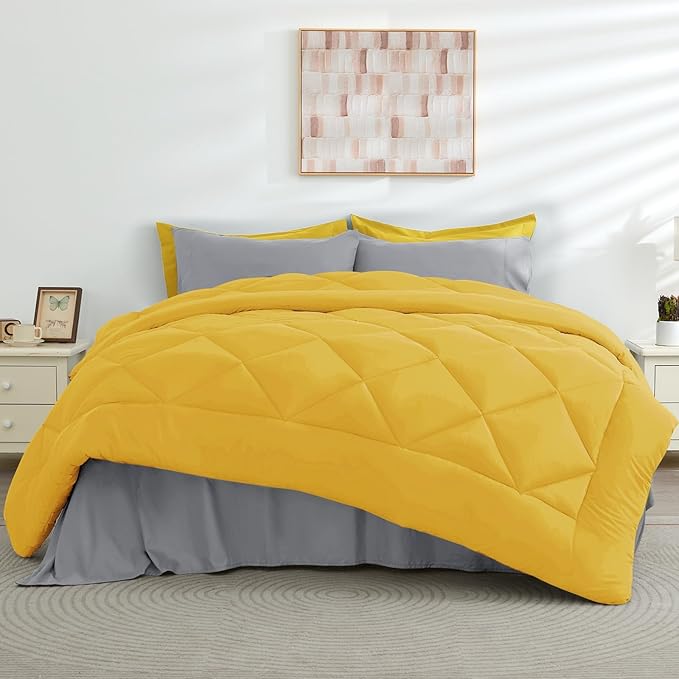 HEVUMYI Queen Comforter Set - Image 7