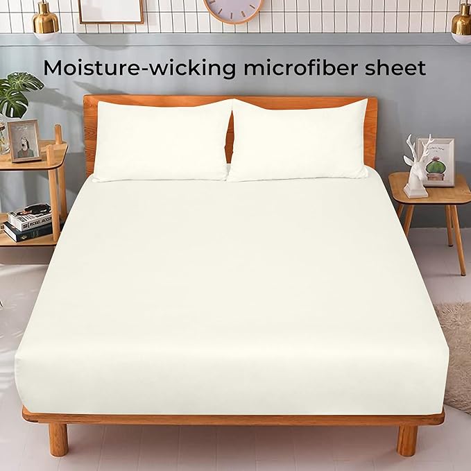 Royale Linens Fitted Sheet Full - Image 2