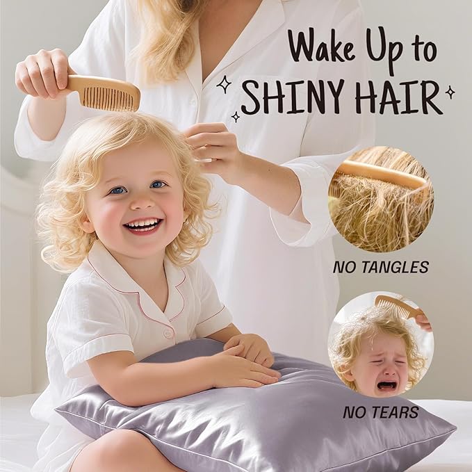 OLESILK 100% Mulberry Silk Toddler Pillowcase - Image 4