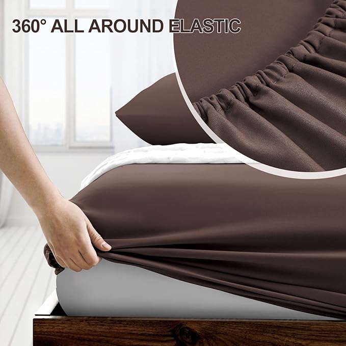 FreshCulture Full Fitted Sheet Only 2 Pack - Image 3