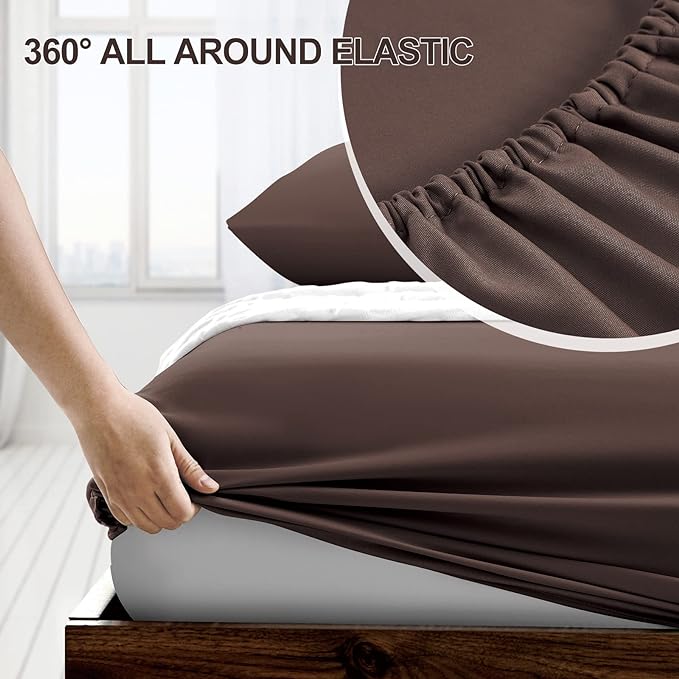 FreshCulture Twin XL Fitted Sheet Only 2 Pack - Image 3