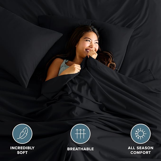 Bare Home Full Flat Sheet - Image 3