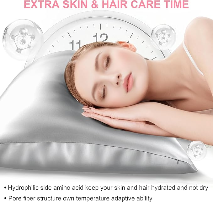 Silk Pillow Cases Queen Size - Image 3