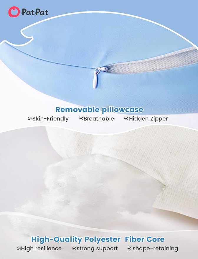 PATPAT Pregnancy Pillow for Sleeping, Maternity Pillow - Image 5