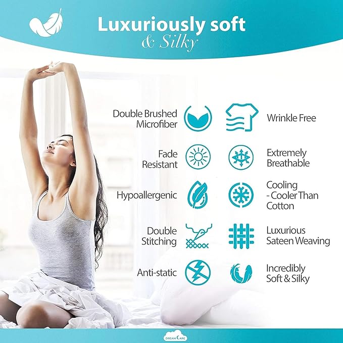 DREAMCARE Queen Fitted Sheet - Image 5