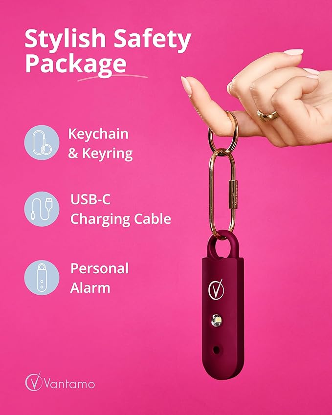 Vantamo Personal Alarm for Self Defense - Image 4