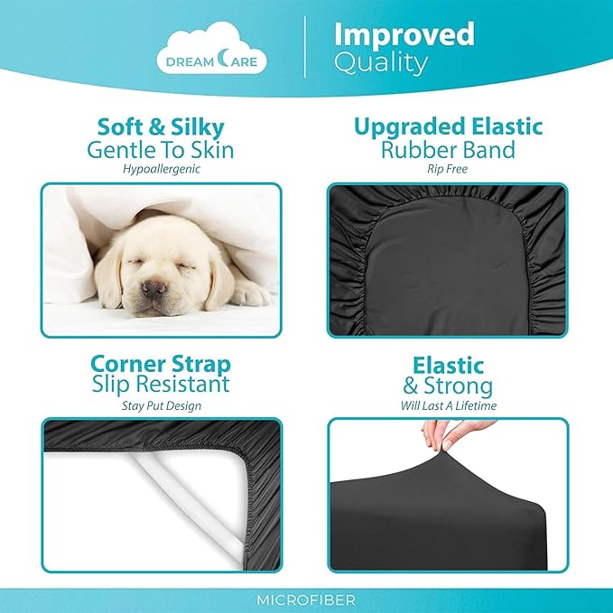 DREAMCARE Twin Fitted Sheet - Image 6