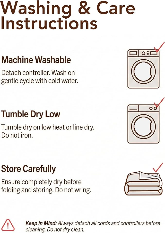 Homemate Heated Blanket Electric Throw - Image 8