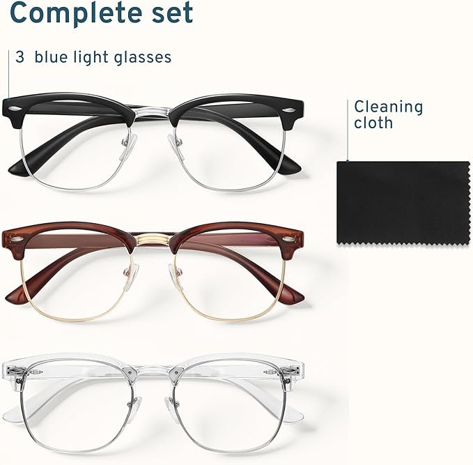 racico Blue Light Glasses for Men & Women - Image 7