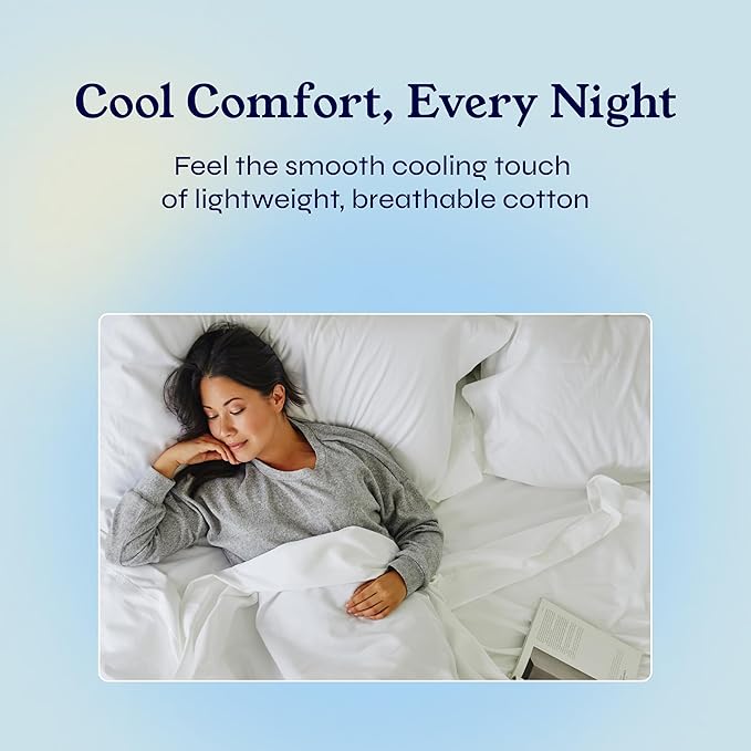 California Design Den Soft 100% Cotton King Sheet Set, 400 TC Good Housekeeping - Image 9