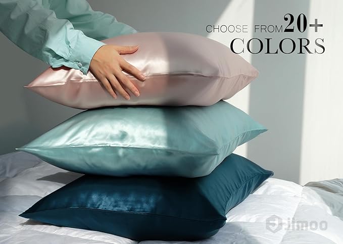 100% Mulberry Silk Pillowcase for Hair and Skin, 22 Momme Pure Natural Silk - Image 7