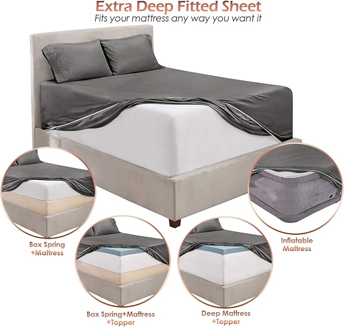 Hearth & Harbor Extra Deep Pocket King Size Sets - Image 6