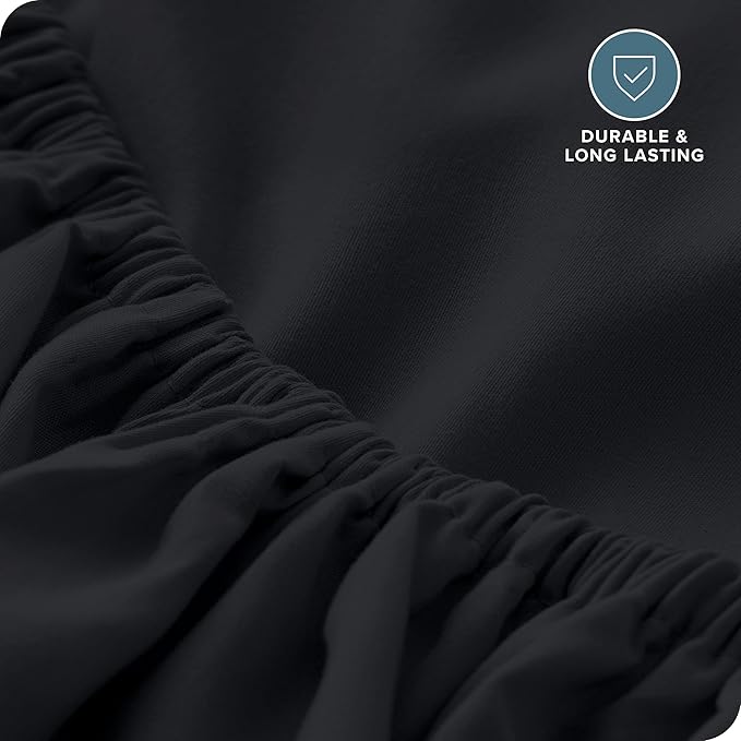 Bare Home Fitted Bottom Sheet Queen - Image 5