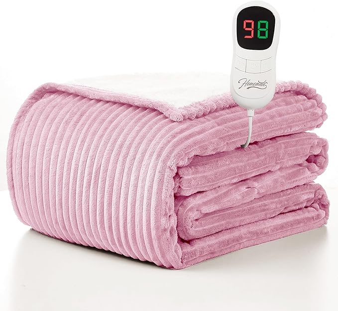 Homemate Electric Heated Blanket Twin Size by Homemate