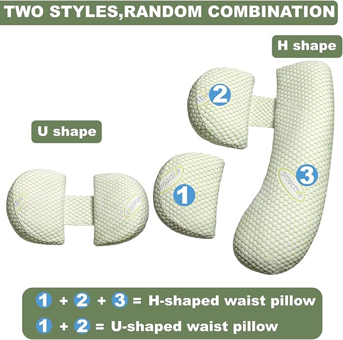 Pregnancy Pillows for Sleeping, Pregnancy Must Haves Body Pillow, Maternity - Image 4
