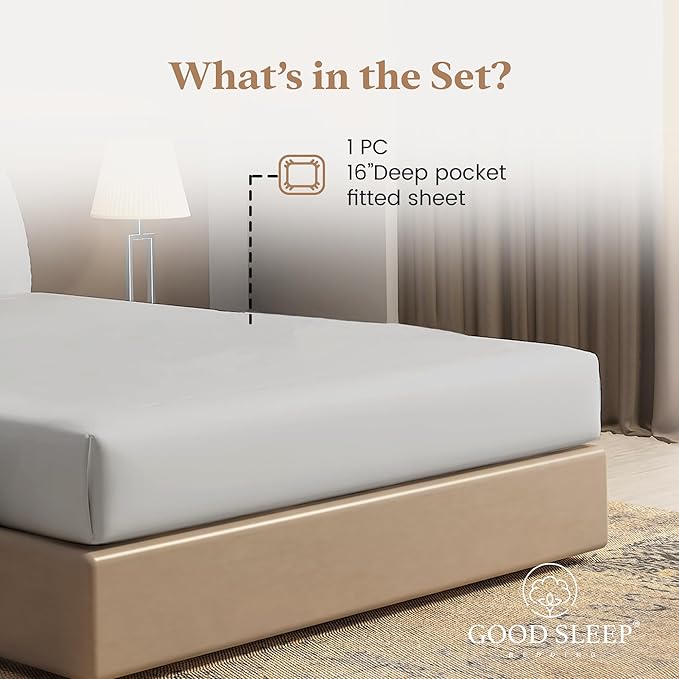 Good Sleep Bedding Fitted Sheet Twin XL - Image 2