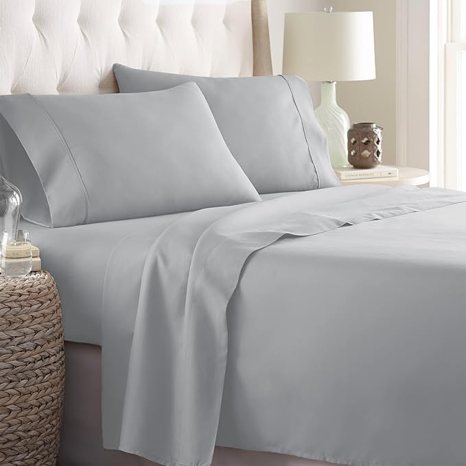 Danjor Linens Twin Bunk Bed Sheets w/ 2 Pillowcases, Lightweight Brushed by DanjorLinens
