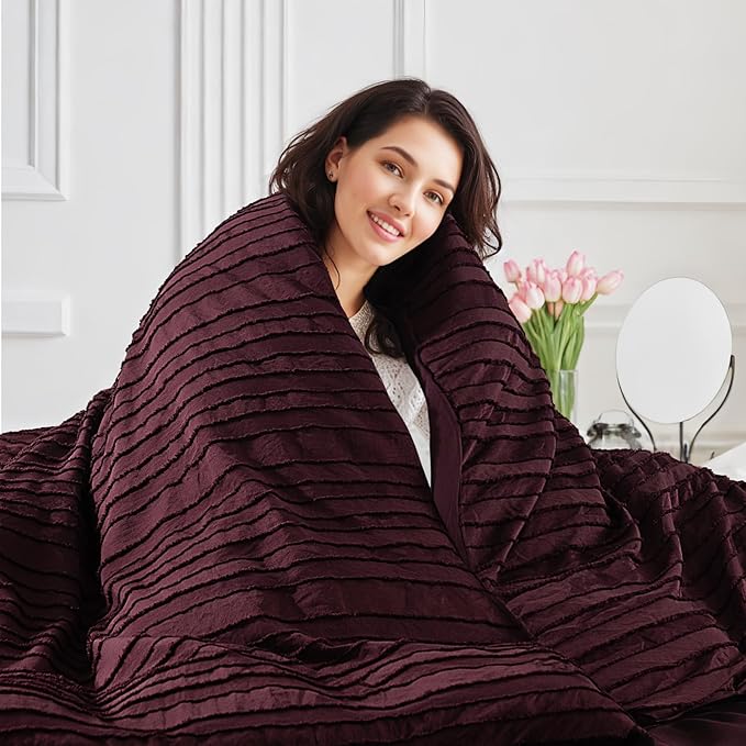 NEXHOME PRO Duvet Cover King, 3 Pieces Boho Tufted Duvet Cover Set, Soft and - Image 3