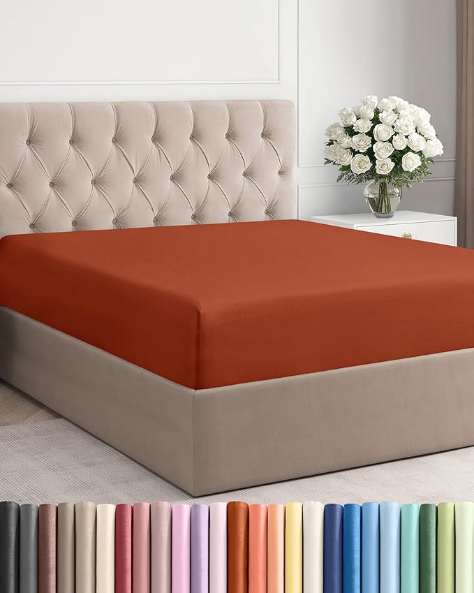 Cal King Fitted Bed Sheet by CGKUnlimited