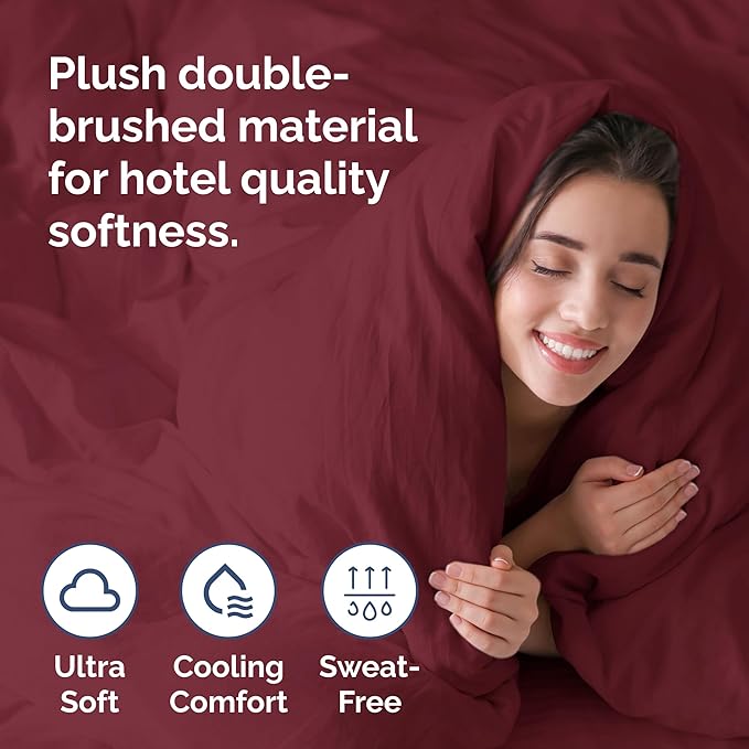 Duvet Cover Queen Size Set - Image 3