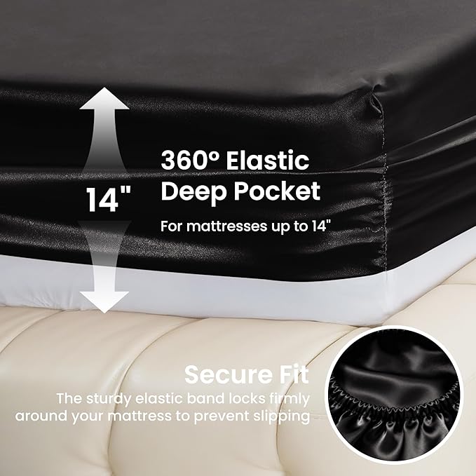Love's cabin Satin King Sheet Sets - Image 4