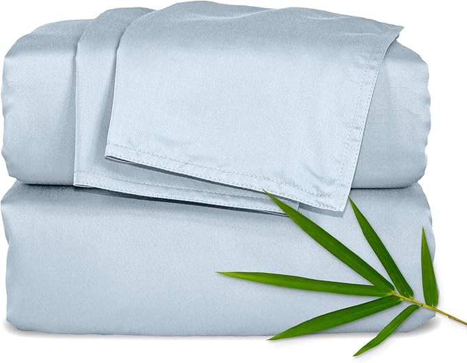 Pure Bamboo Twin Sheets, Genuine 100% Organic Viscose Derived from Bamboo Bed by PureBamboo