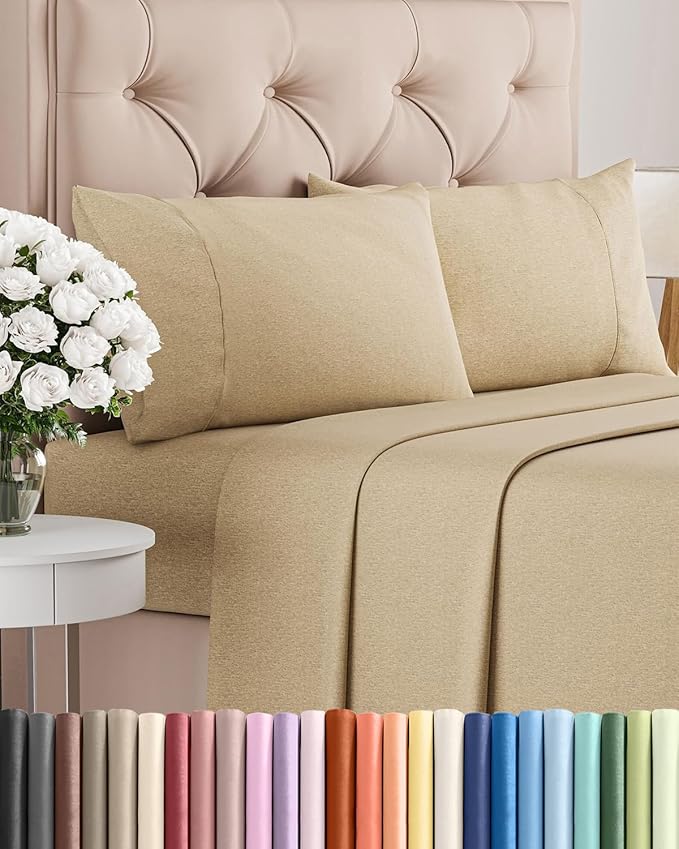 Cal King Size 4 Piece Sheet Set by CGKUnlimited