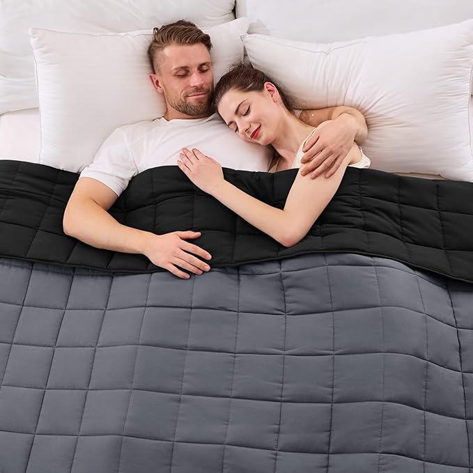 yescool Weighted Blanket for Adults Cooling Heavy Blanket for Sleeping Perfect - Image 2