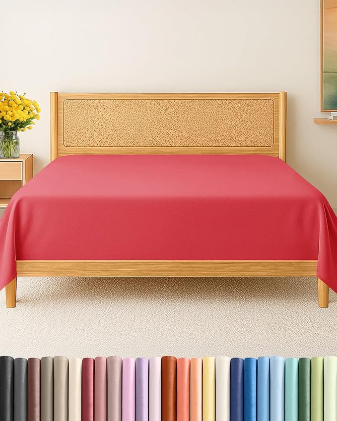 Queen Size Flat Sheet by CGKUnlimited