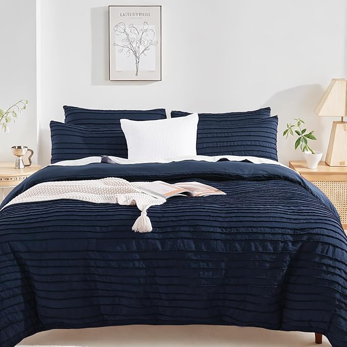 NEXHOME PRO Duvet Cover Queen, Soft and Lightweight 100% Washed Microfiber - Image 8