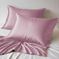 LINENWALAS 100% Rayon Derived from Bamboo Silk Pillow Cases Set of 2, Soft by LINENWALAS