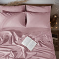 LBRO2M 100% Pure Linen Sheet Set Deep Pocket Up to 16" Bed Sheets Sets by LBRO2MBedding