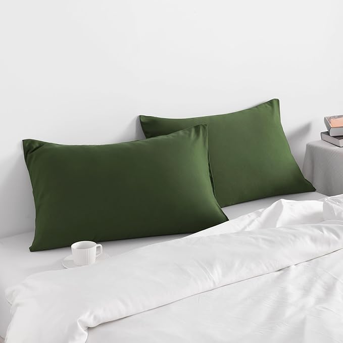 NTBAY King Pillow Cases Set of 2, 2 Pack Brushed Microfiber 20x36 Pillow Cases - Image 2